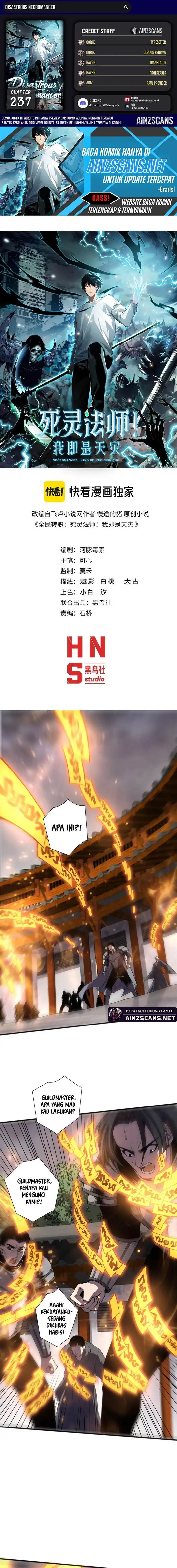 Disastrous Necromancer Chap 237 - Next Chap 238