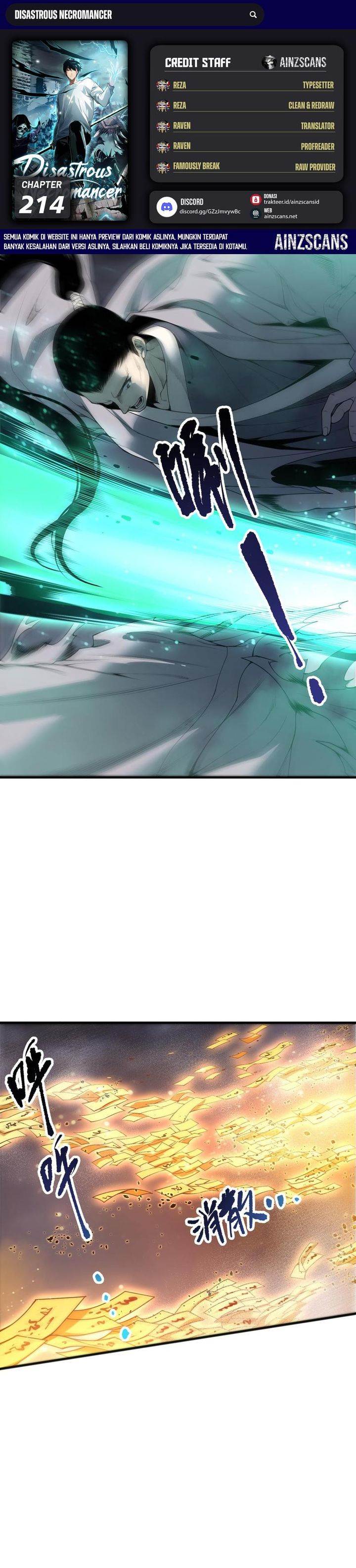 Disastrous Necromancer Chap 214 - Next Chap 215