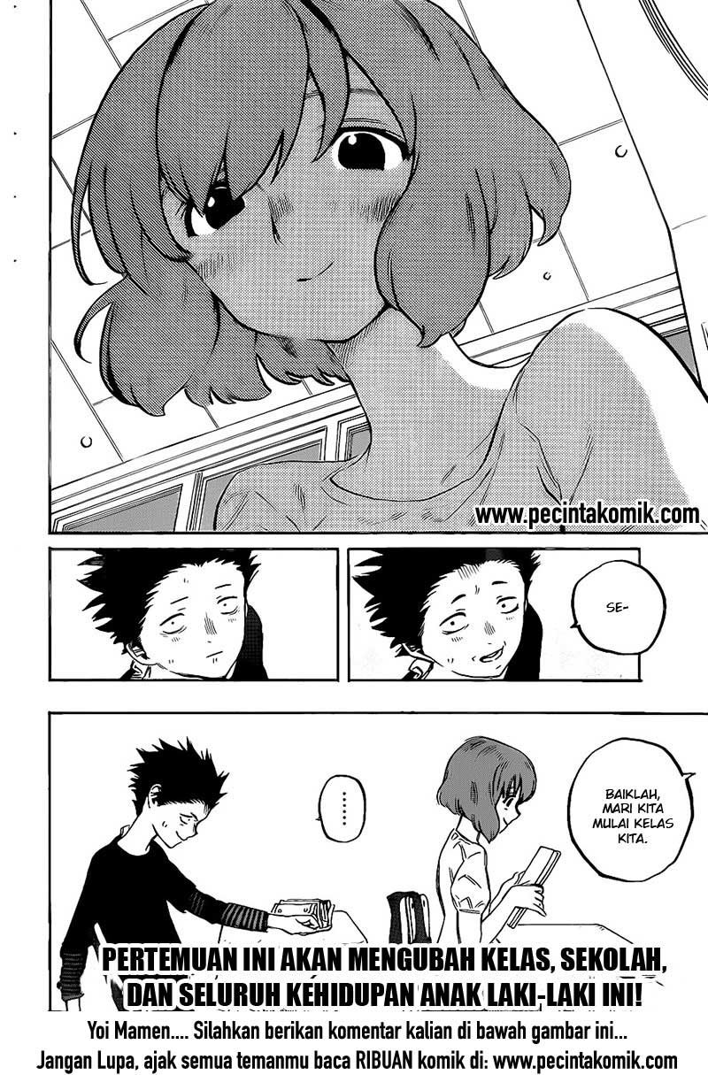 Koe no Katachi Chap 1 - Next Chap 2