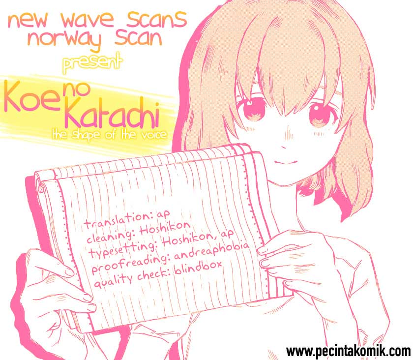 Koe no Katachi Chap 1 - Next Chap 2
