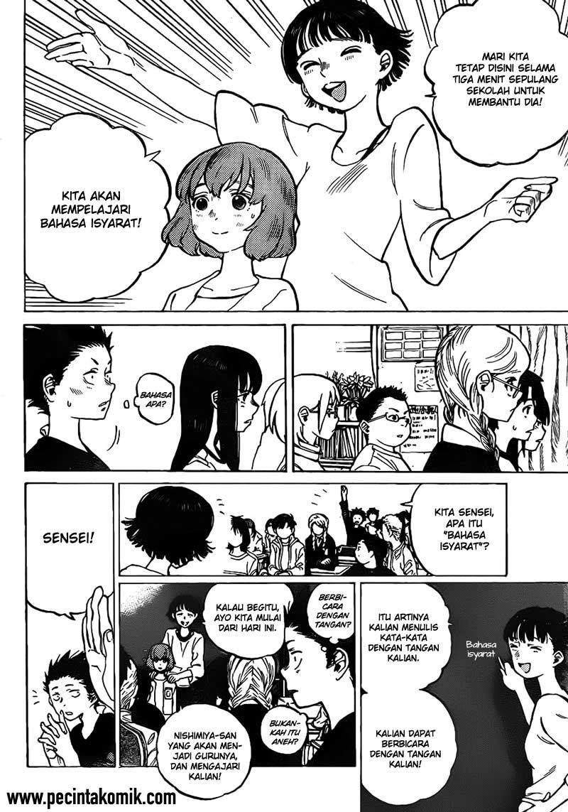 Koe no Katachi Chap 2 - Next Chap 3
