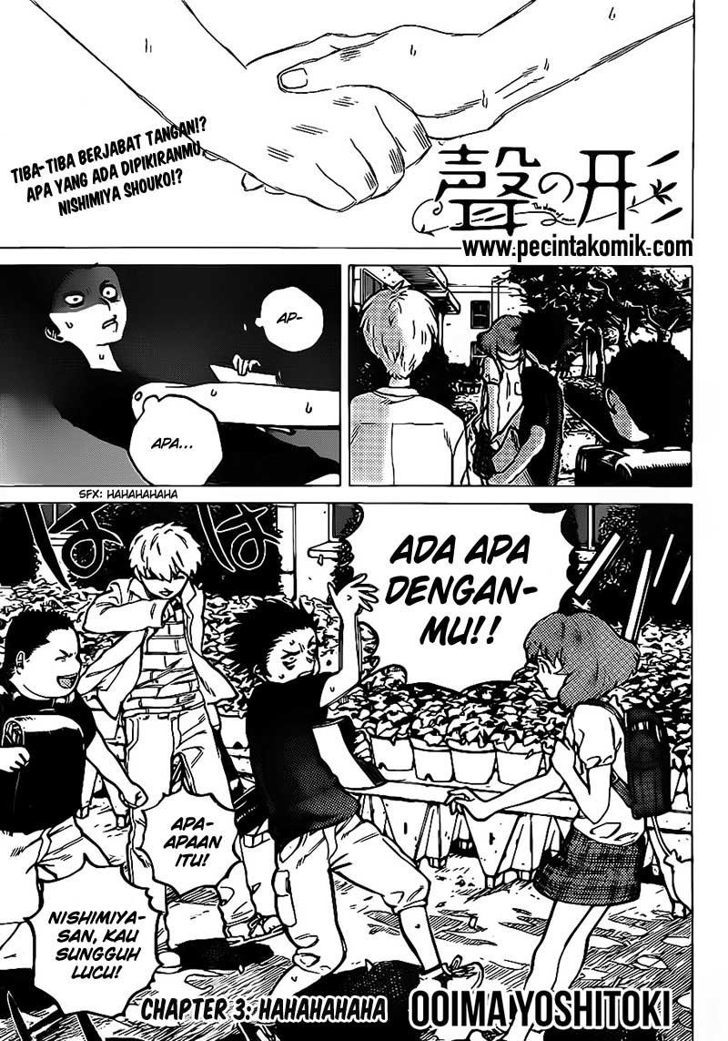 Koe no Katachi Chap 3 - Next Chap 4