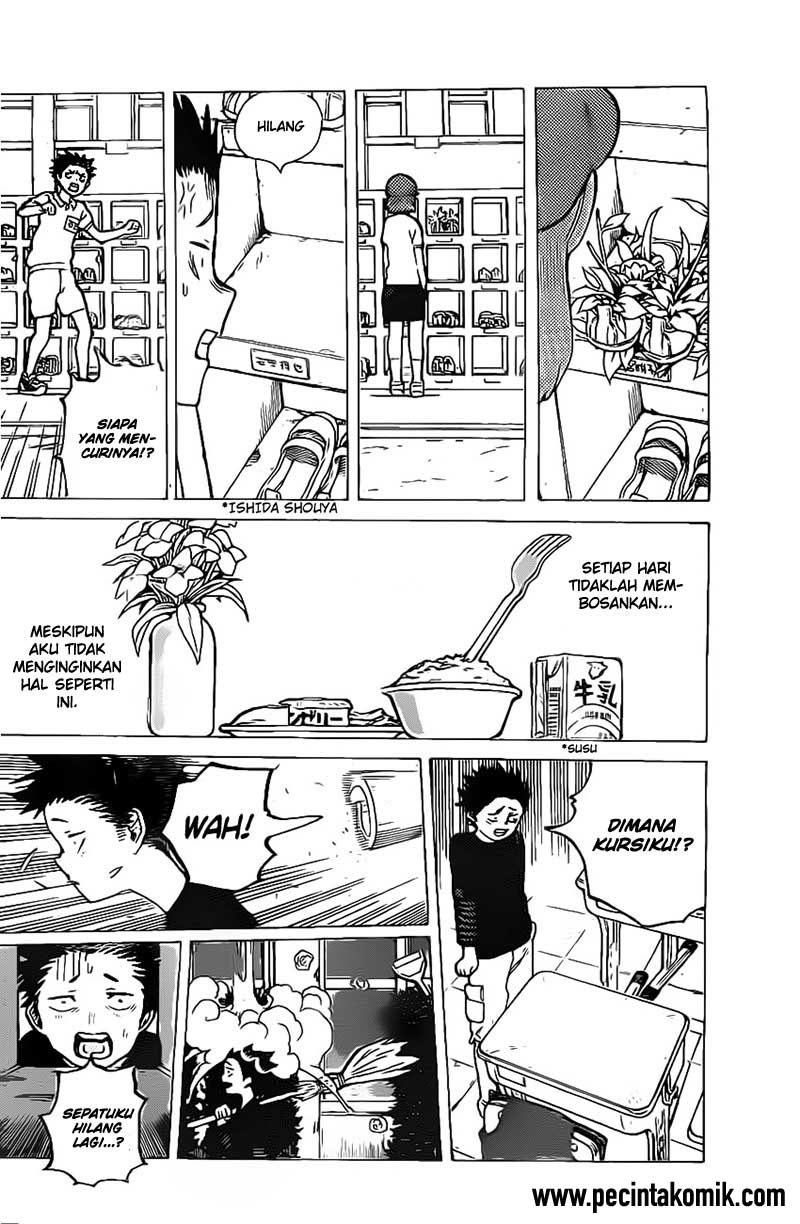 Koe no Katachi Chap 4 - Next Chap 5