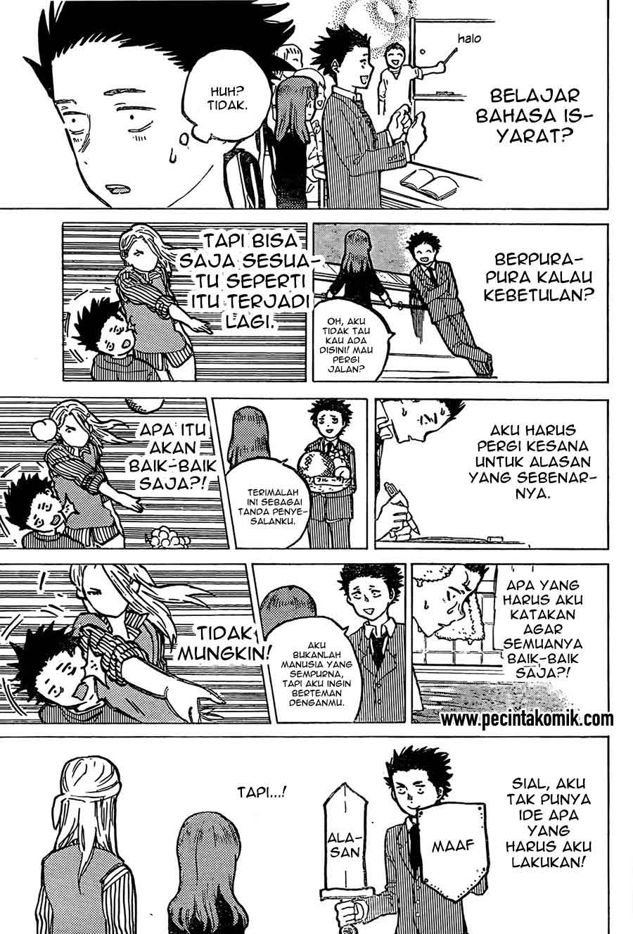 Koe no Katachi Chap 8 - Next Chap 9