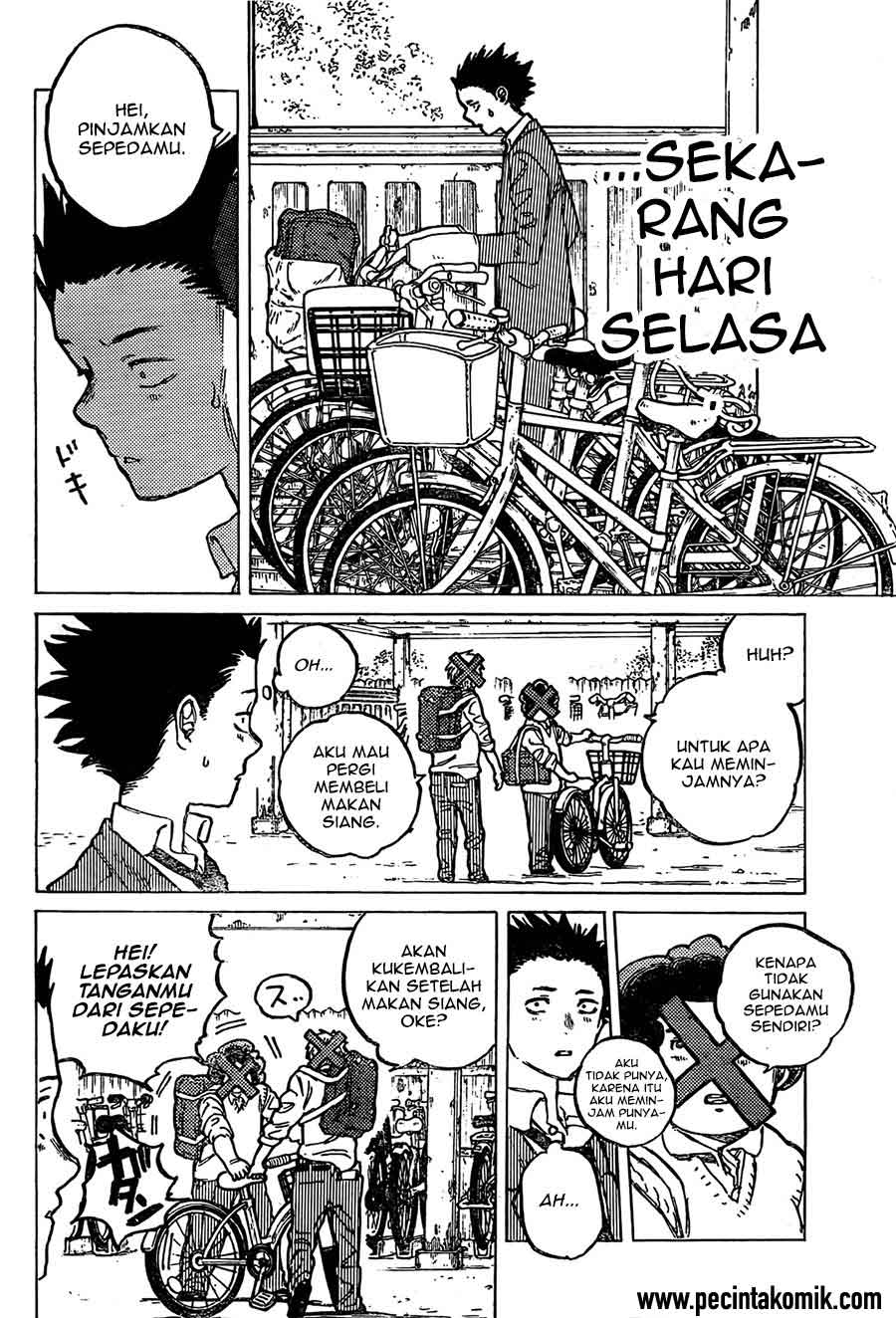 Koe no Katachi Chap 8 - Next Chap 9