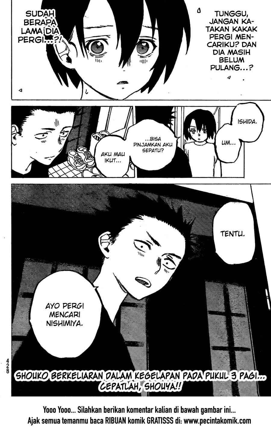 Koe no Katachi Chap 12 - Next Chap 13