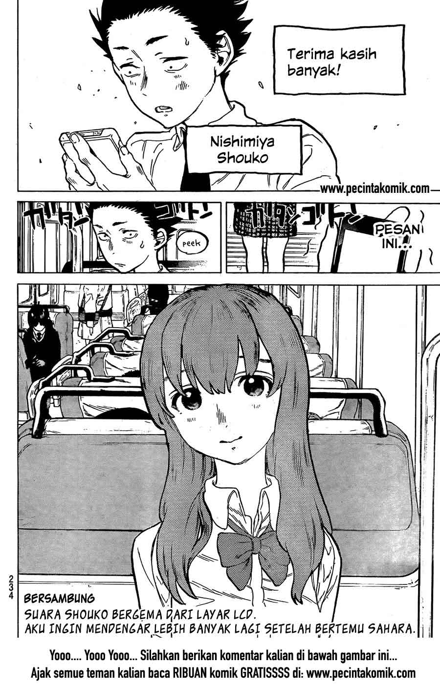 Koe no Katachi Chap 15 - Next Chap 16