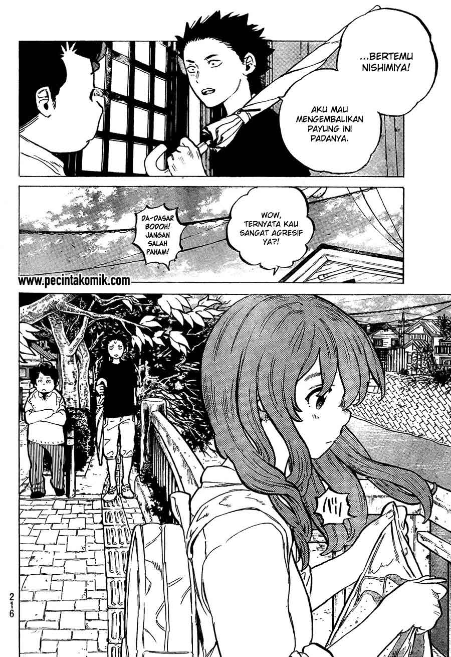 Koe no Katachi Chap 15 - Next Chap 16