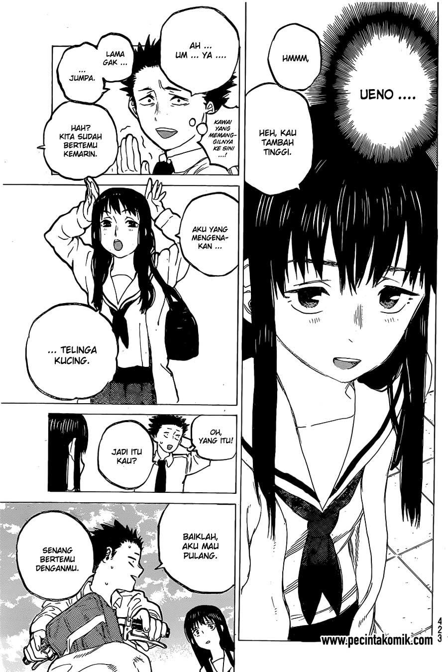 Koe no Katachi Chap 20 - Next Chap 21