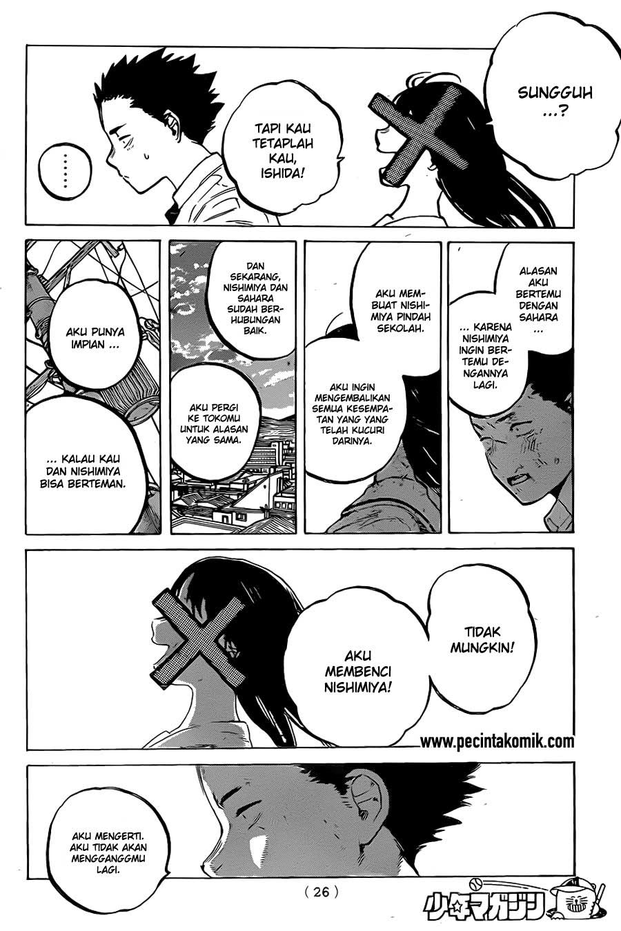 Koe no Katachi Chap 21 - Next Chap 22