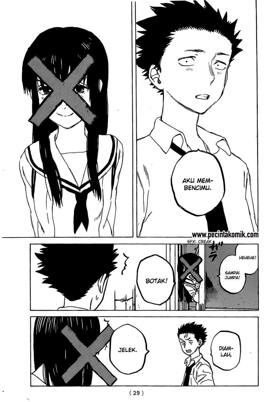 Koe no Katachi Chap 21 - Next Chap 22