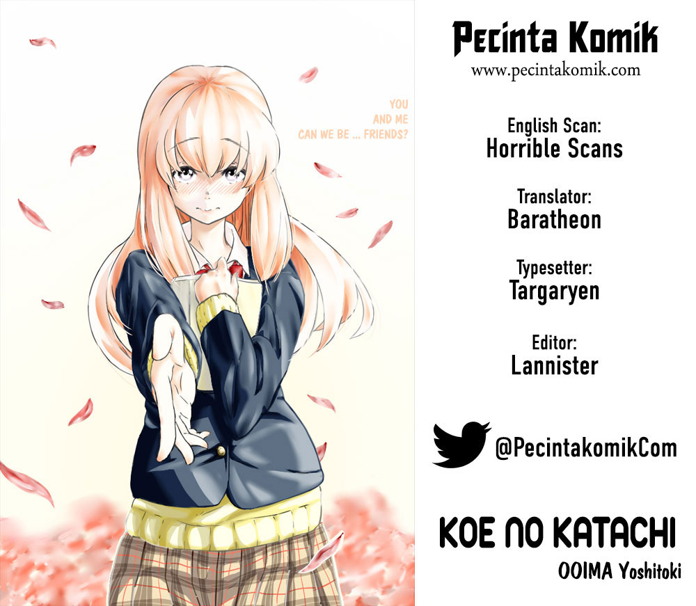 Koe no Katachi Chap 31 - Next Chap 32