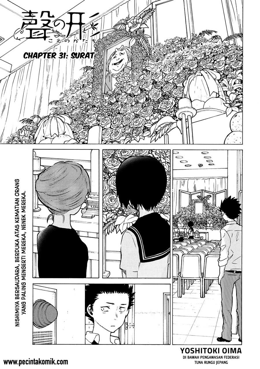 Koe no Katachi Chap 31 - Next Chap 32