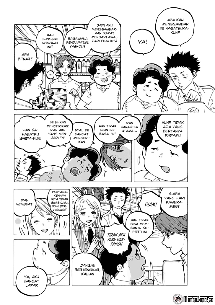 Koe no Katachi Chap 33 - Next Chap 34