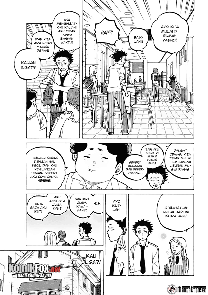 Koe no Katachi Chap 33 - Next Chap 34