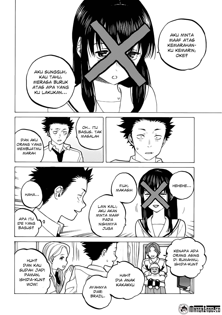 Koe no Katachi Chap 33 - Next Chap 34