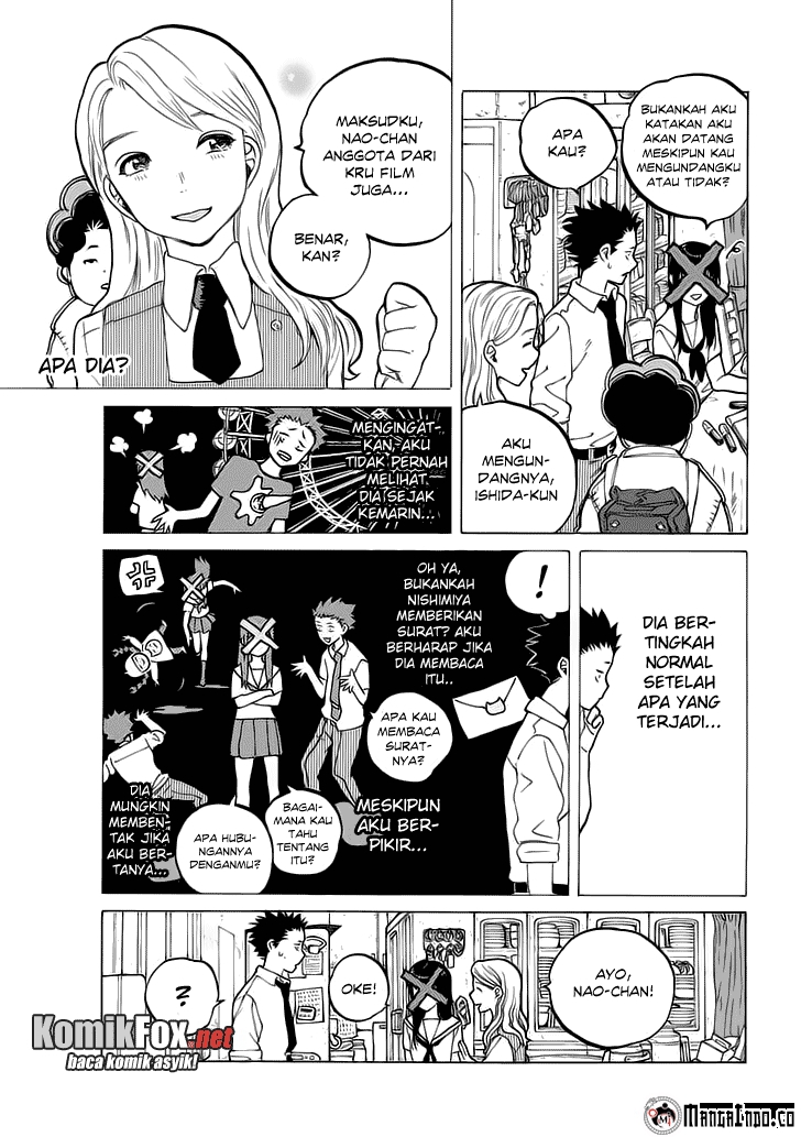 Koe no Katachi Chap 33 - Next Chap 34