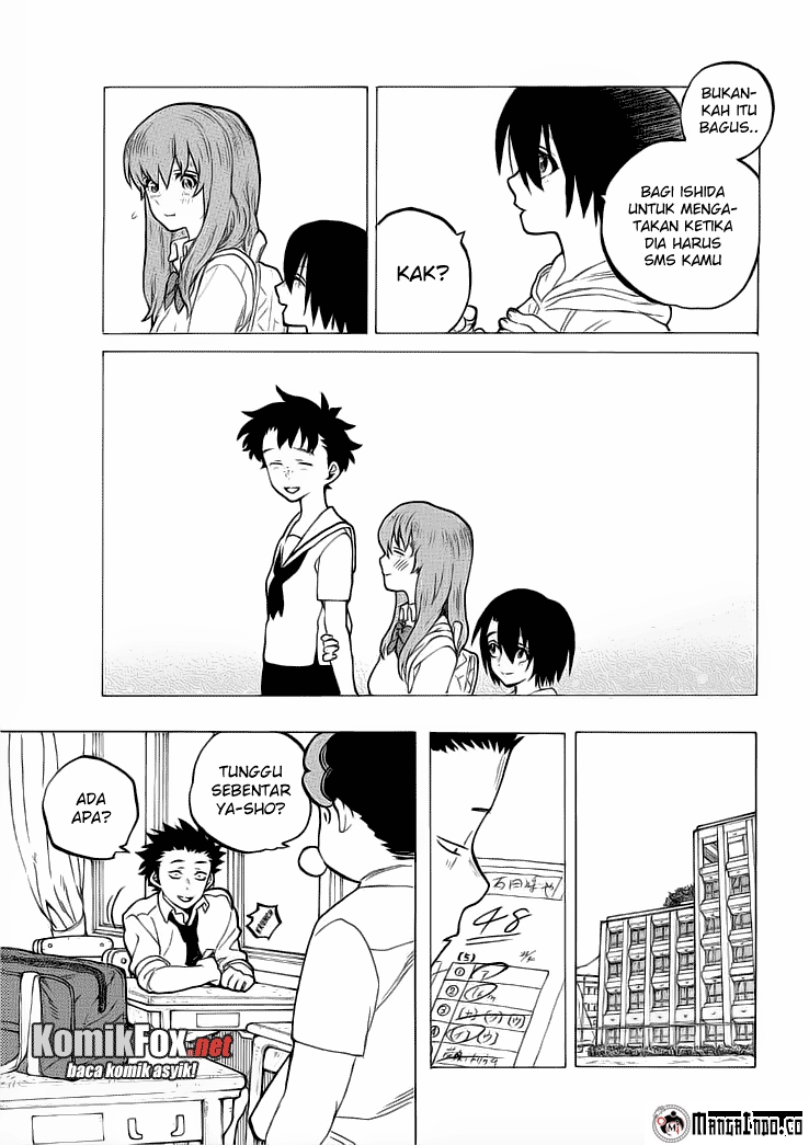 Koe no Katachi Chap 34 - Next Chap 35