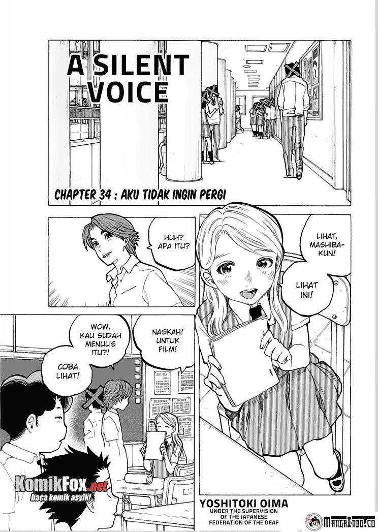 Koe no Katachi Chap 34 - Next Chap 35