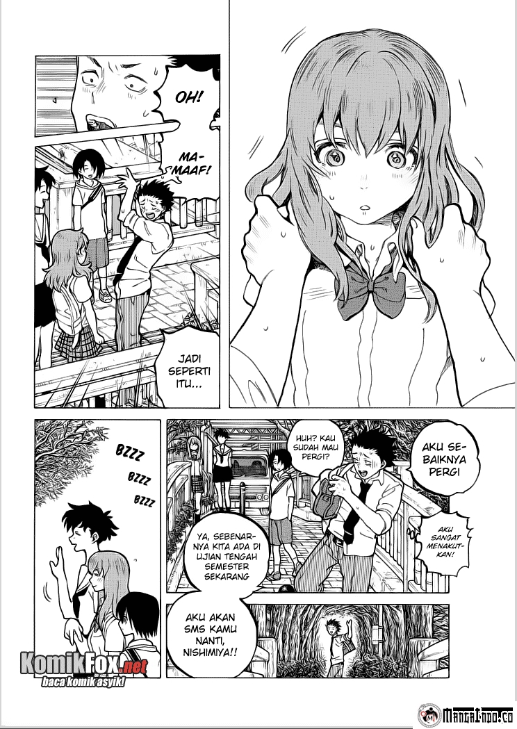 Koe no Katachi Chap 34 - Next Chap 35