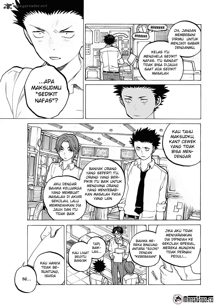 Koe no Katachi Chap 35 - Next Chap 36