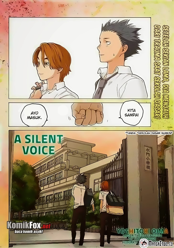 Koe no Katachi Chap 35 - Next Chap 36