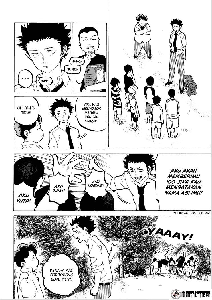 Koe no Katachi Chap 36 - Next Chap 37