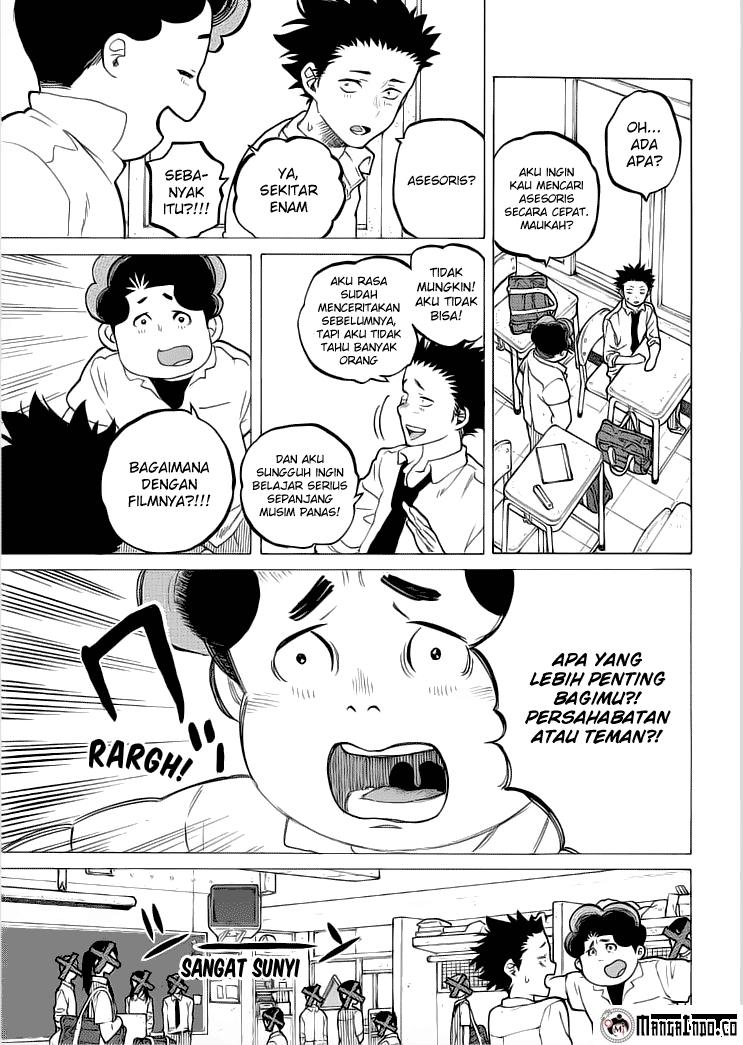 Koe no Katachi Chap 36 - Next Chap 37