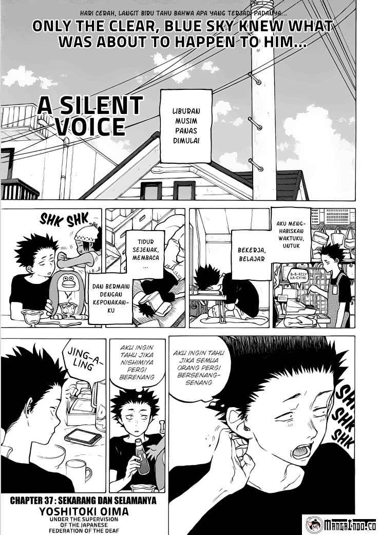 Koe no Katachi Chap 37 - Next Chap 38