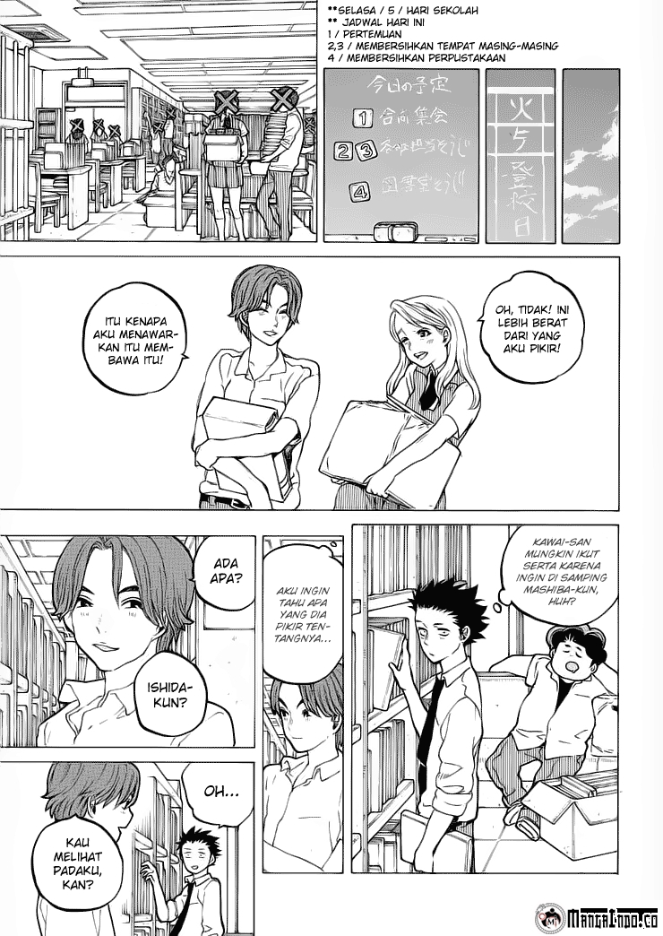 Koe no Katachi Chap 37 - Next Chap 38