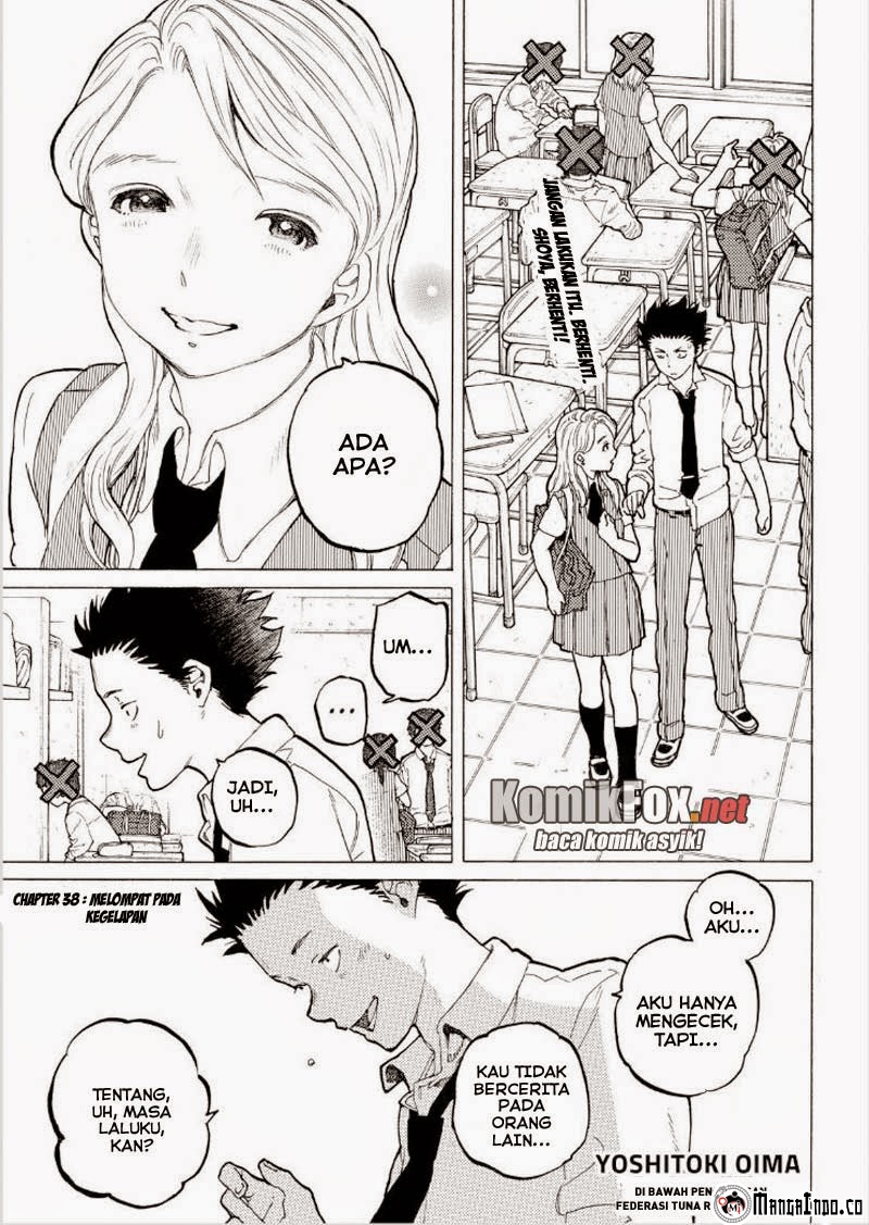 Koe no Katachi Chap 38 - Next Chap 39