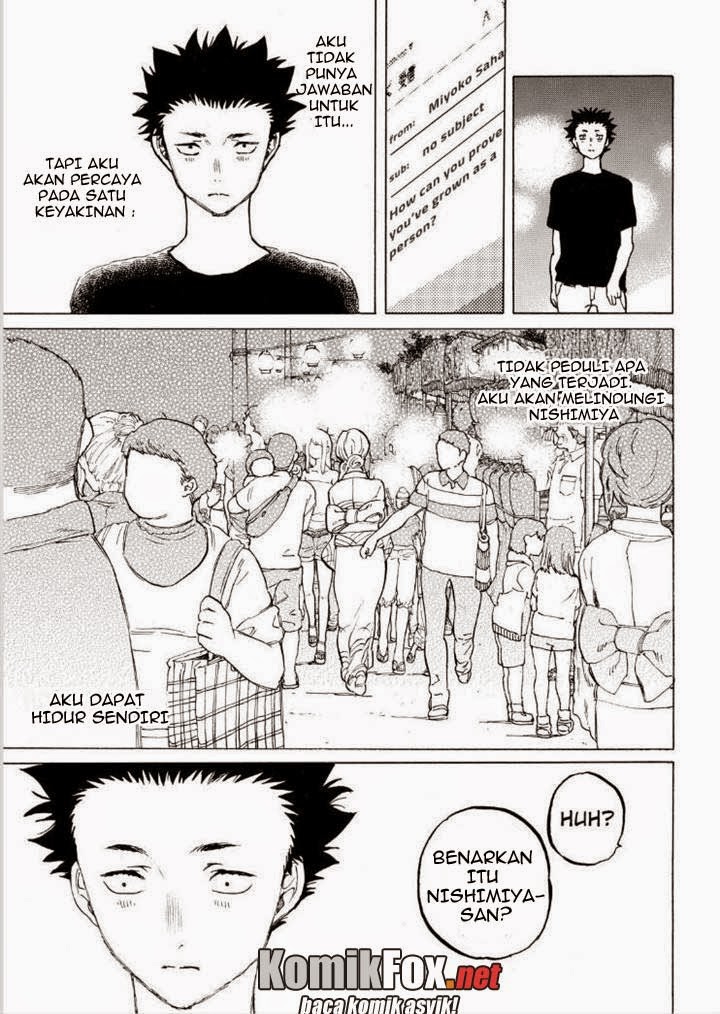 Koe no Katachi Chap 42 - Next Chap 43