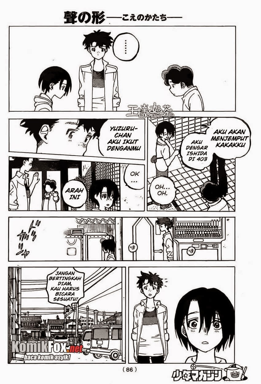 Koe no Katachi Chap 44 - Next Chap 45