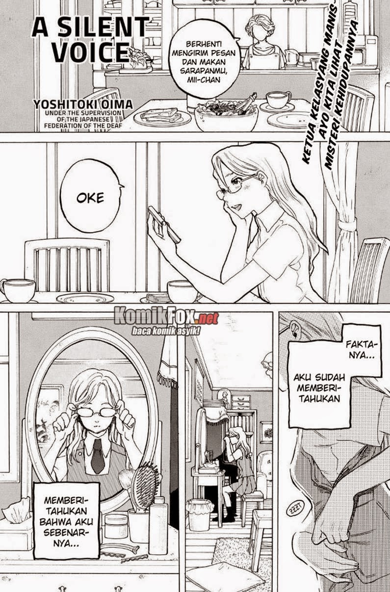 Koe no Katachi Chap 48 - Next Chap 49