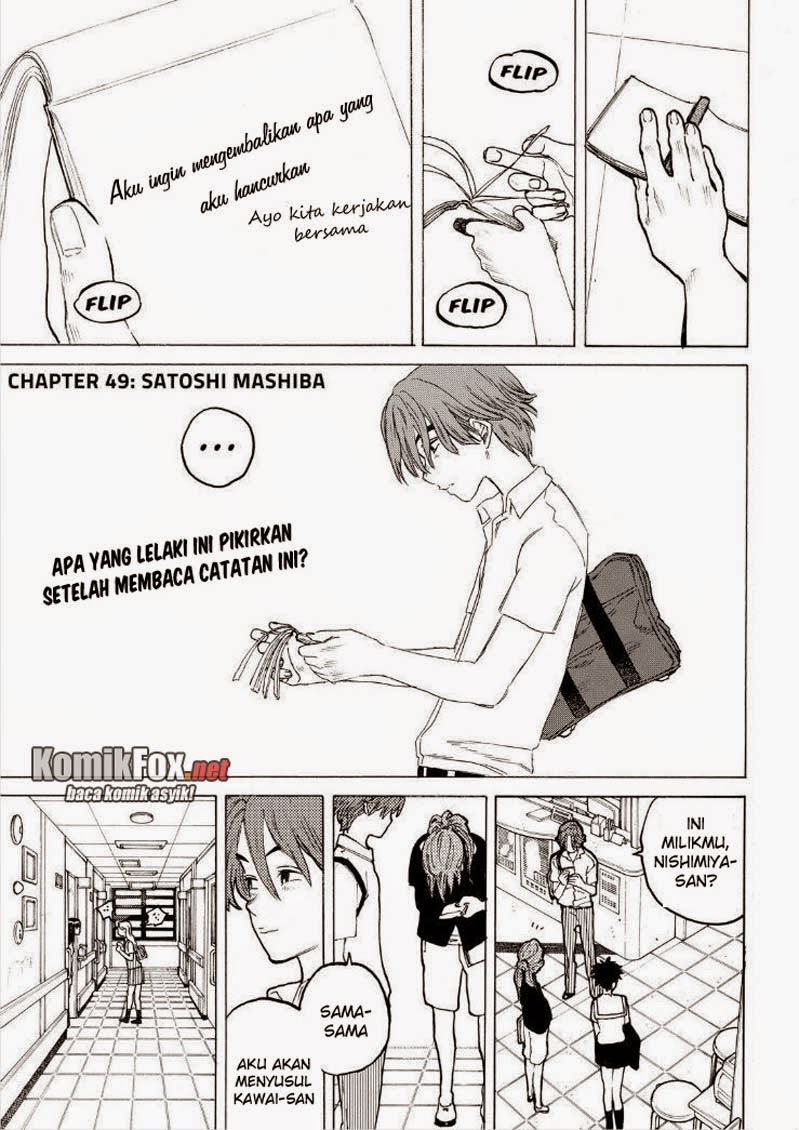 Koe no Katachi Chap 49 - Next Chap 50