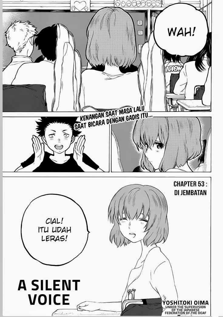 Koe no Katachi Chap 53 - Next Chap 54