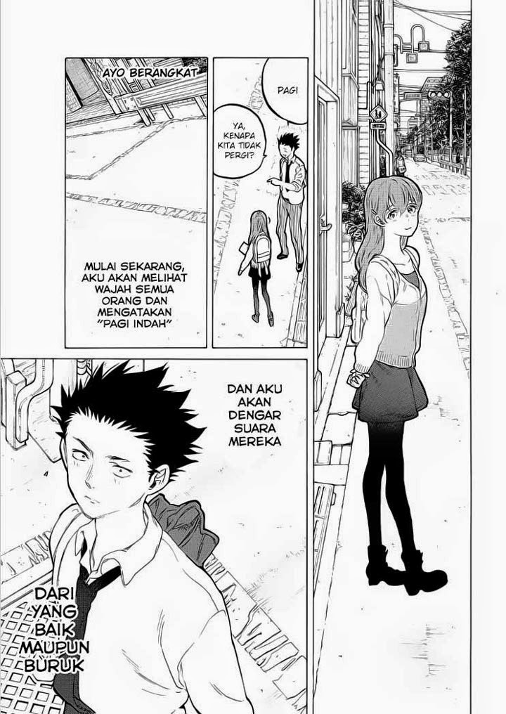 Koe no Katachi Chap 56 - Next Chap 57