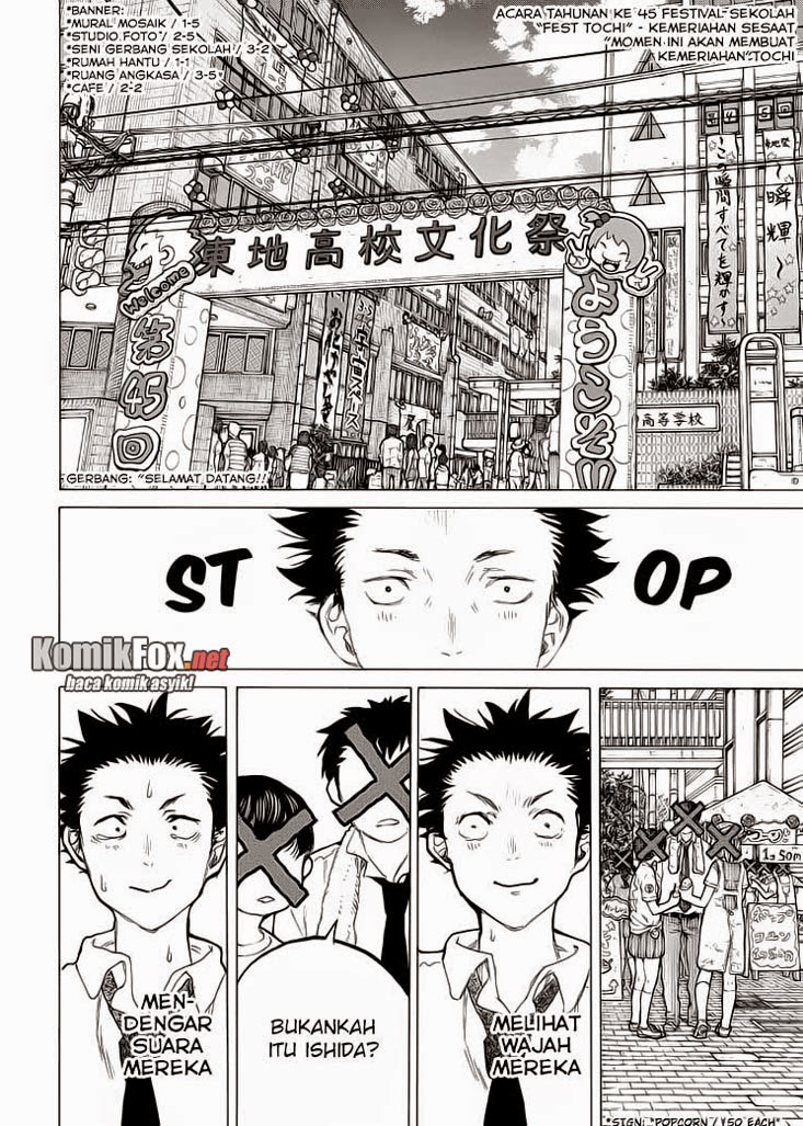 Koe no Katachi Chap 56 - Next Chap 57