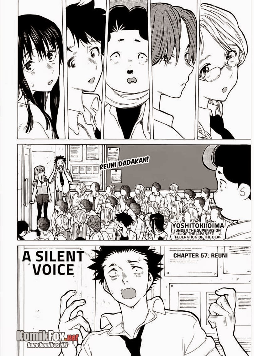 Koe no Katachi Chap 57 - Next Chap 58