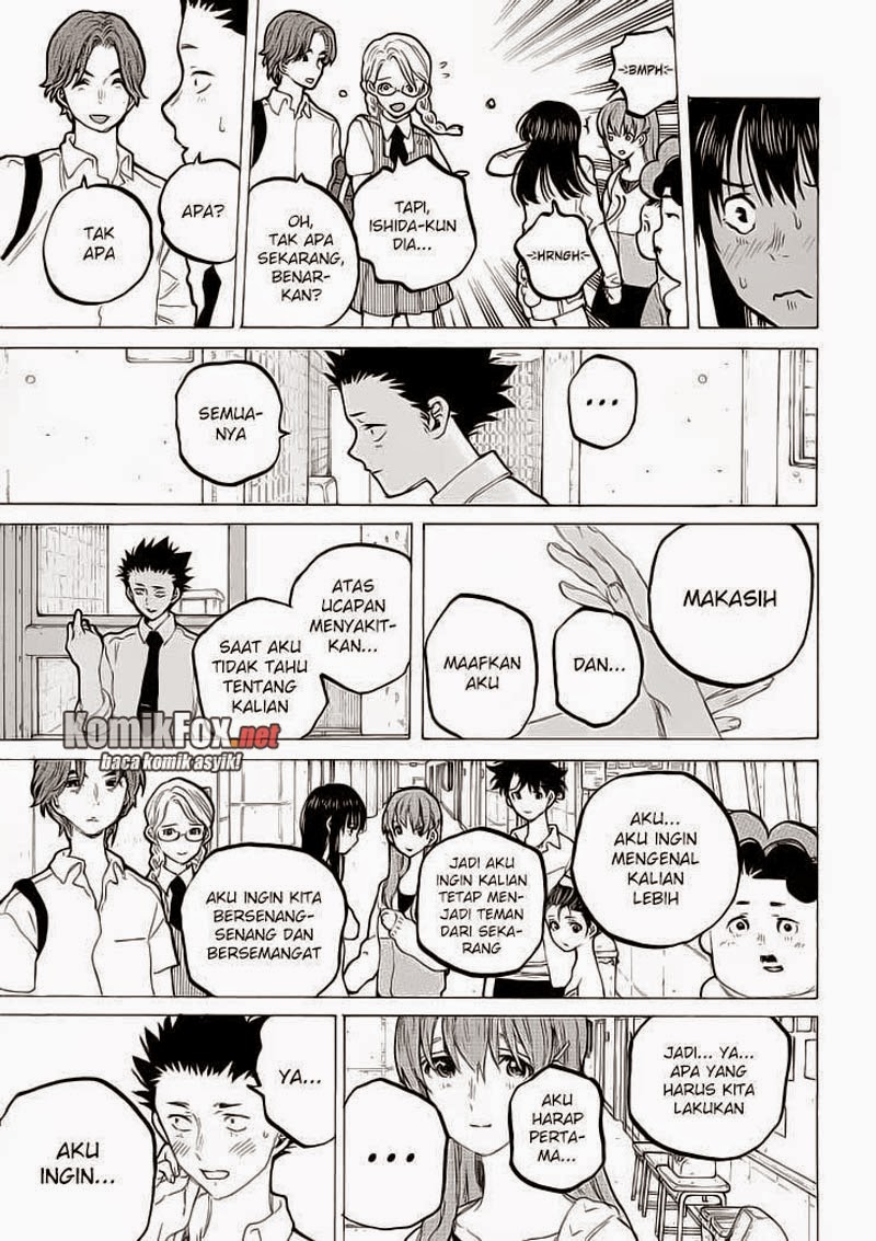 Koe no Katachi Chap 57 - Next Chap 58