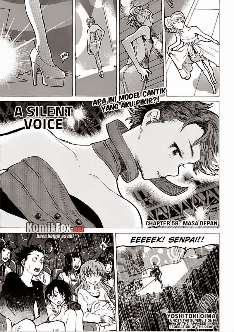 Koe no Katachi Chap 59 - Next Chap 60