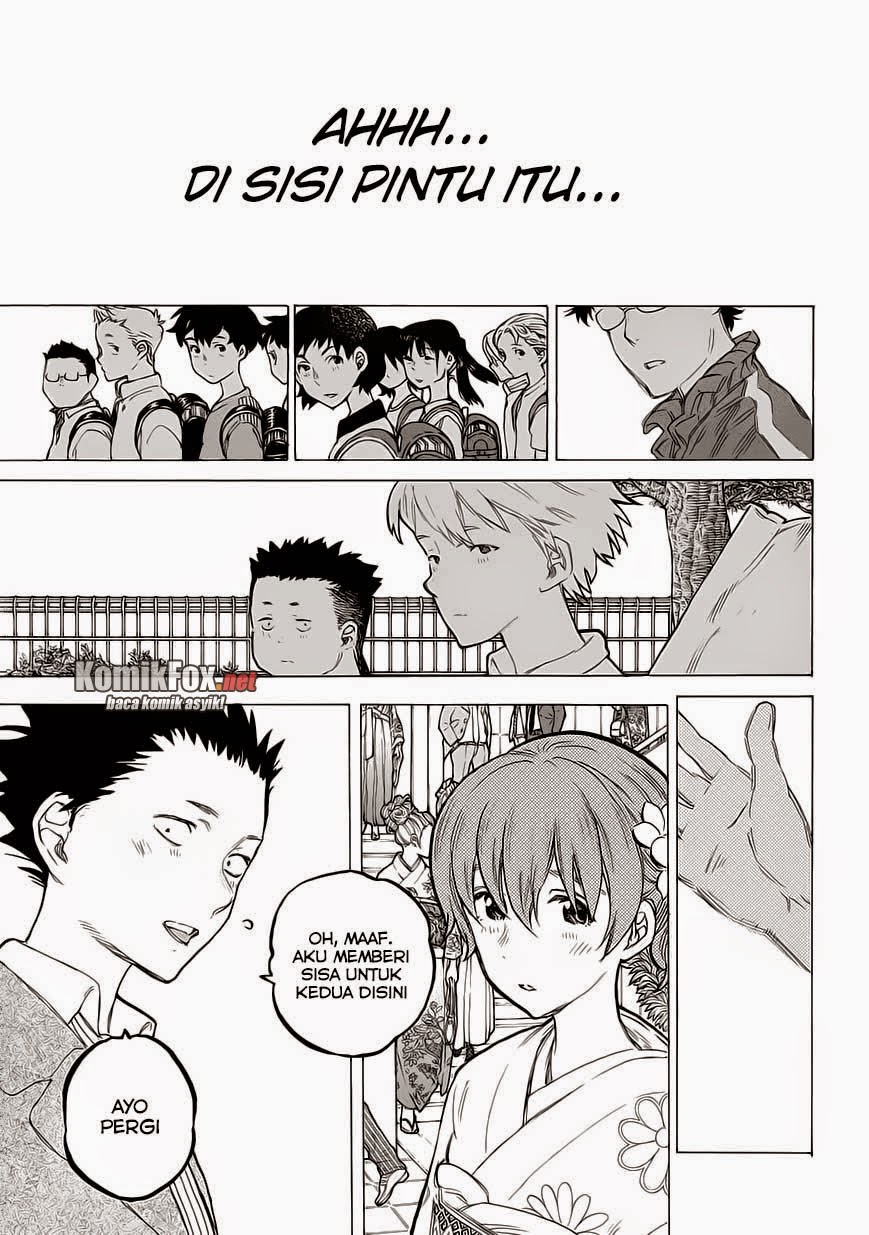 Koe no Katachi Chap 62 - Next Chap 63