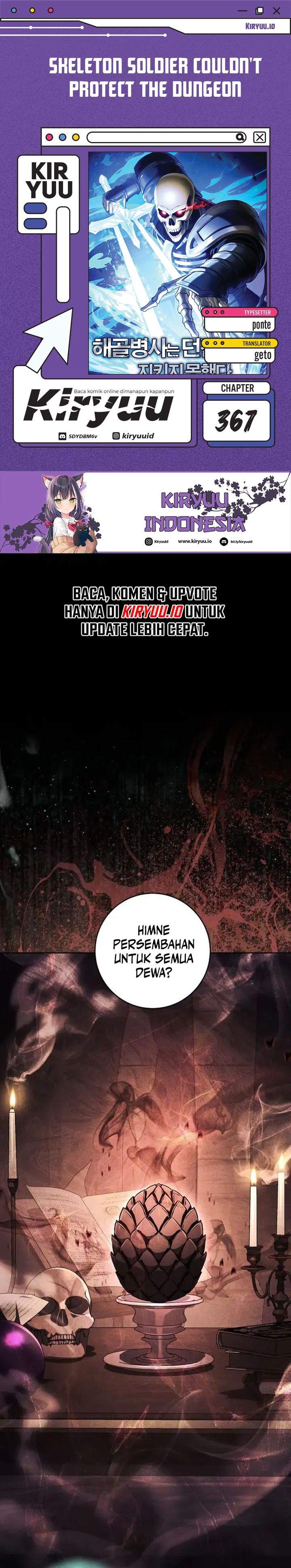 Skeleton Soldier Couldn’t Protect the Dungeon Chap 367 - Next Chap 368