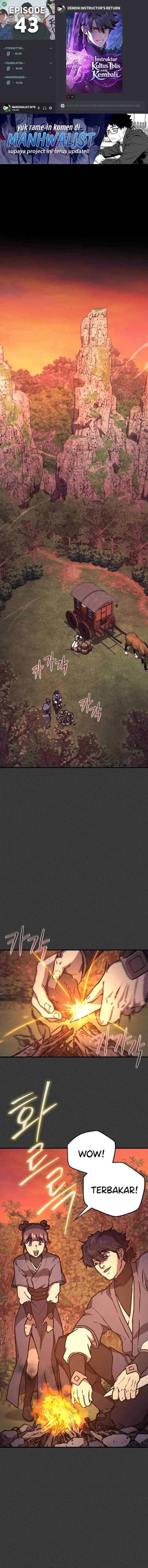 The Demonic Cult Instructor Returns Chap 43 - Next Chap 44