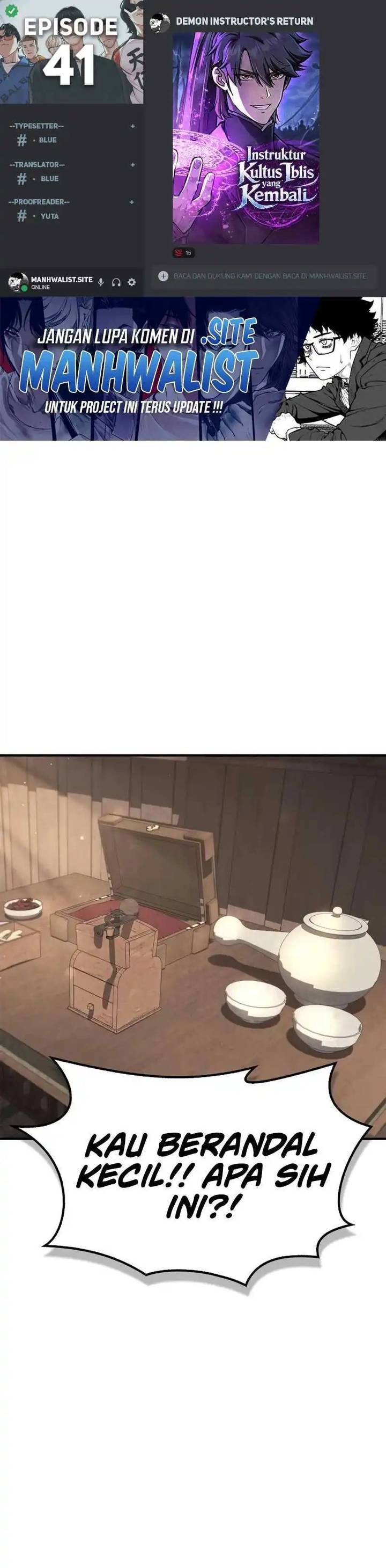 The Demonic Cult Instructor Returns Chap 41 - Next Chap 42