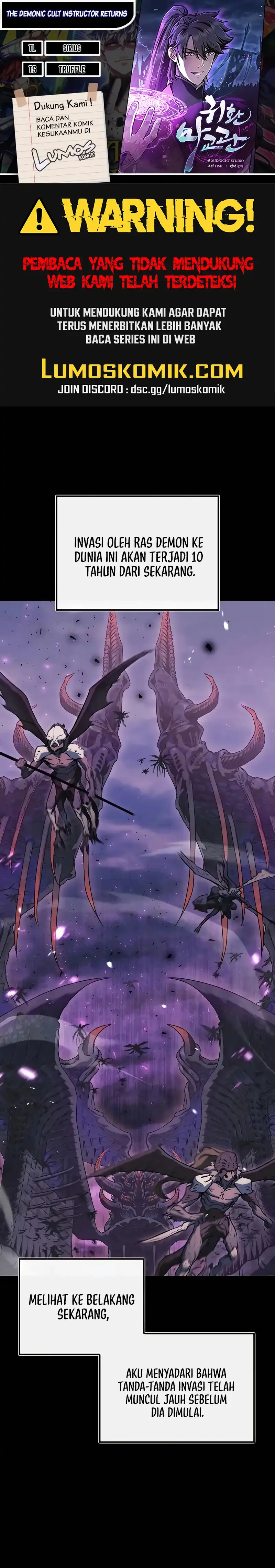 The Demonic Cult Instructor Returns Chap 23 - Next Chap 24