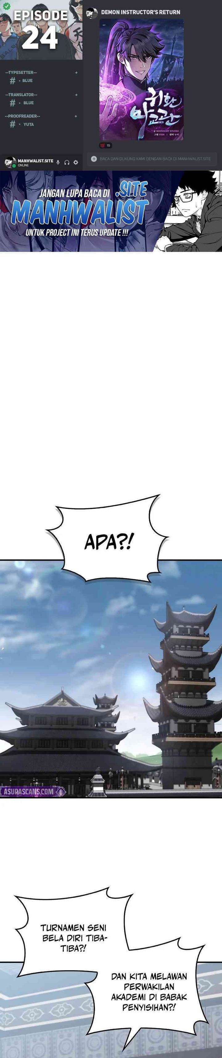 The Demonic Cult Instructor Returns Chap 24 - Next Chap 25