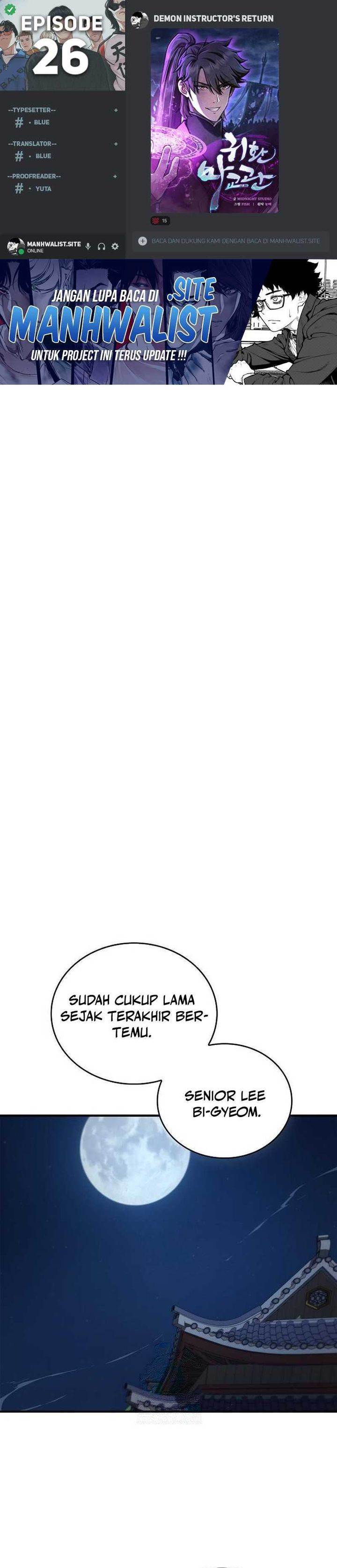 The Demonic Cult Instructor Returns Chap 26 - Next Chap 27