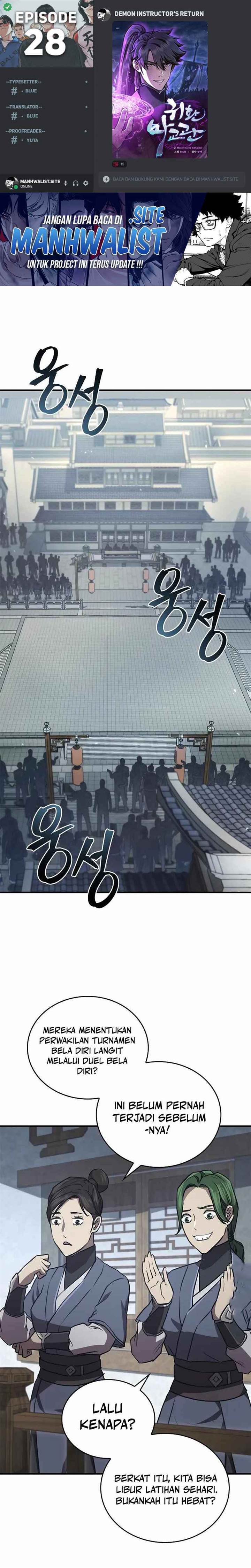 The Demonic Cult Instructor Returns Chap 28 - Next Chap 29