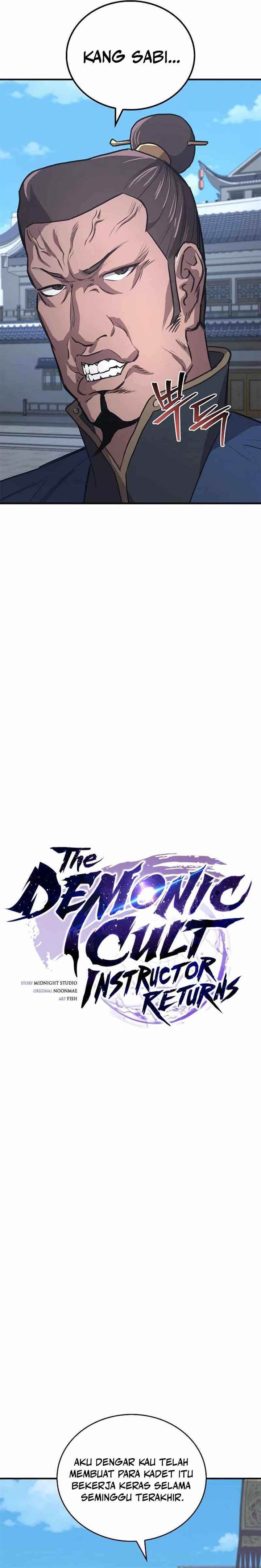 The Demonic Cult Instructor Returns Chap 28 - Next Chap 29
